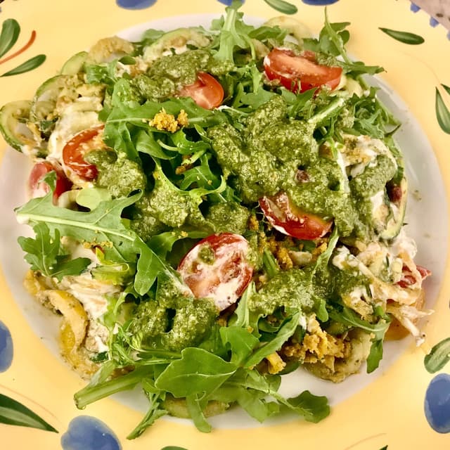 「Creamy Pesto Squash Pasta」の料理の写真