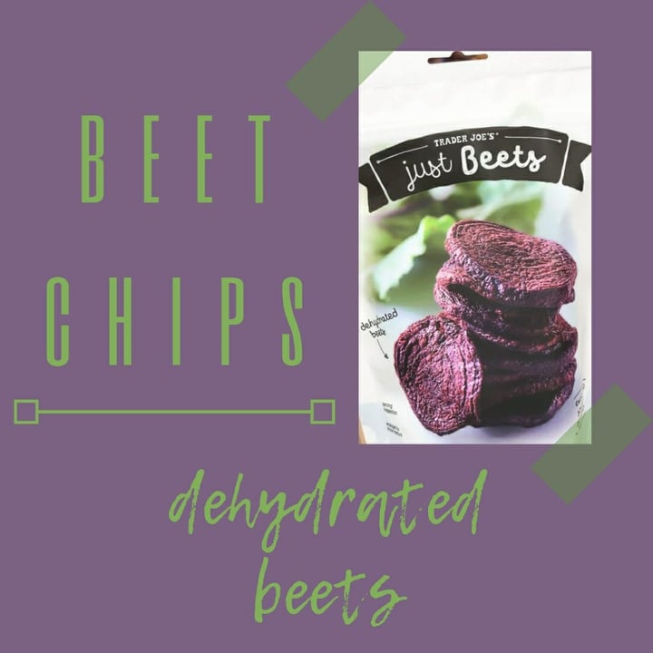 photo of Trader Joe's Dehydrated beet chips shared by @swethasiva on  28 Apr 2019 - review