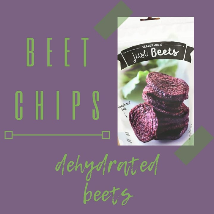 review photo of Trader Joe's Dehydrated beet chips shared by @swethasiva on 28 Apr 2019 - review