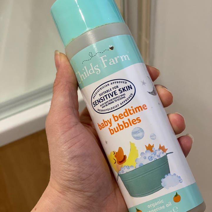 photo of Child's Farm Baby bubble bath shared by @veganmartolina on  09 Dec 2021 - review
