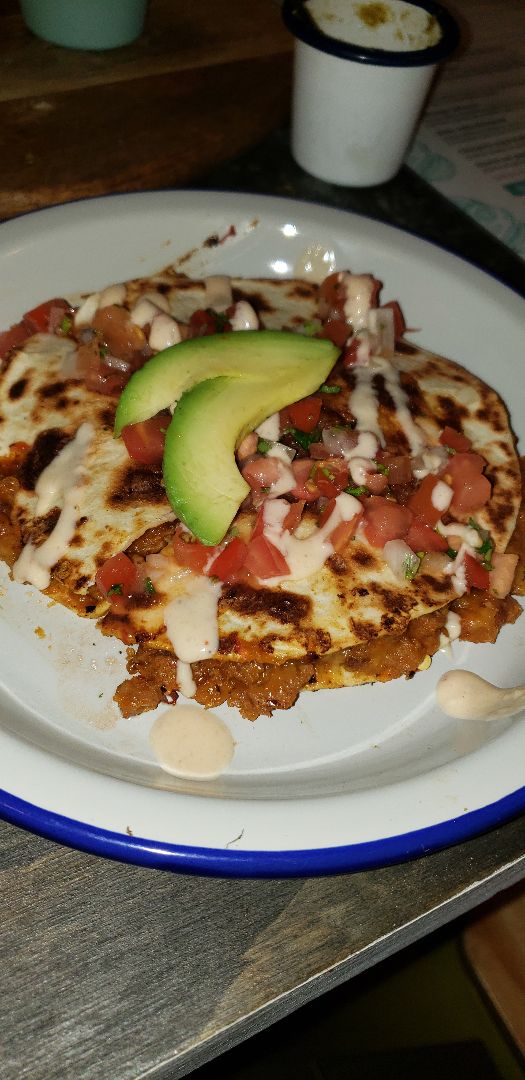 photo of Monchito Pig-Friendly Chorizo Quesadilla shared by @ayveegan on  23 Jan 2020 - review