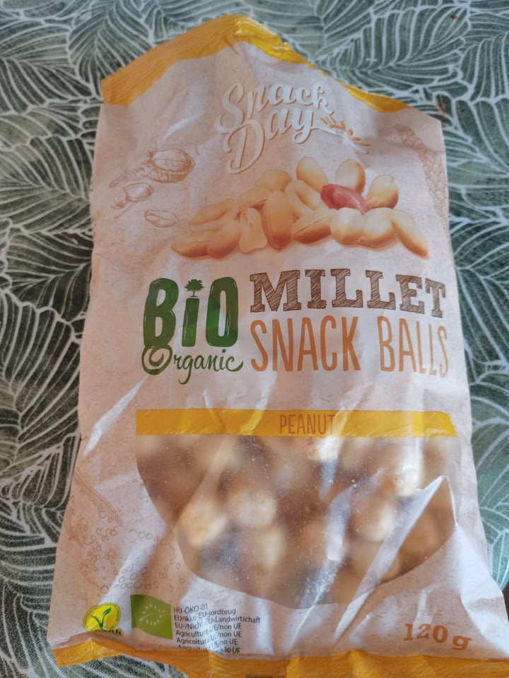 photo of Snack Day Millet Snack Balls Peanut shared by @juniperusvegan on  26 Feb 2022 - review