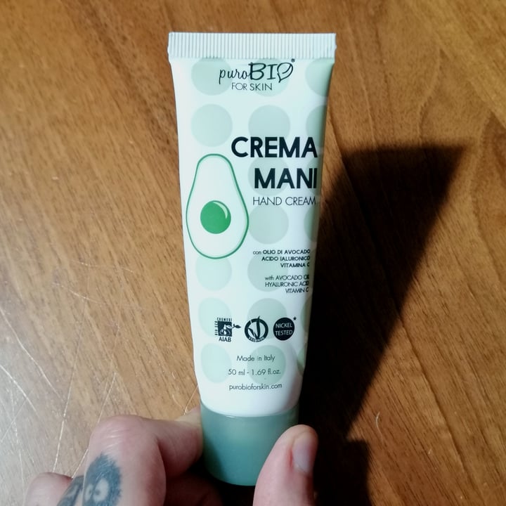 photo of PuroBIO Cosmetico crema mani shared by @manuzen on  29 Oct 2022 - review