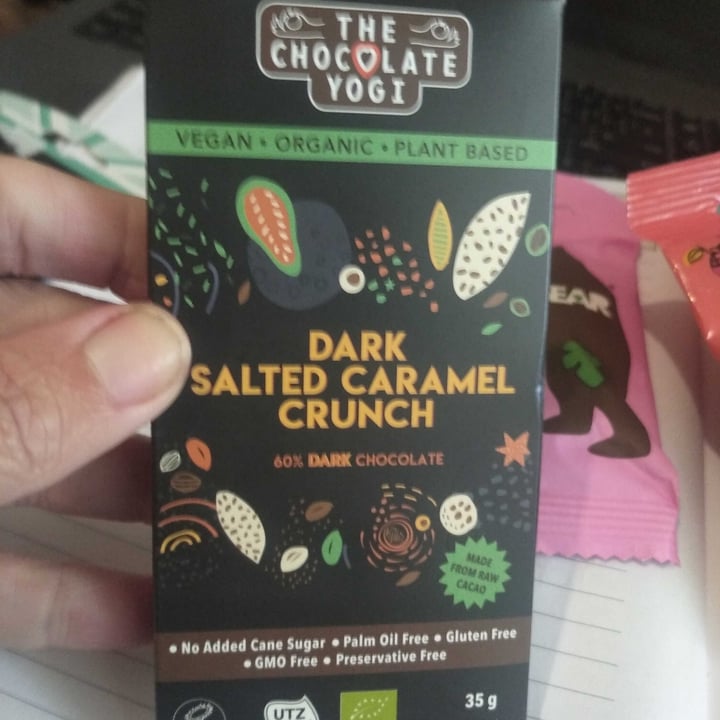 review photo of The Chocolate Yogi Dark Salted Caramel Crunch shared by @deannehart on 08 Jul 2021 - review
