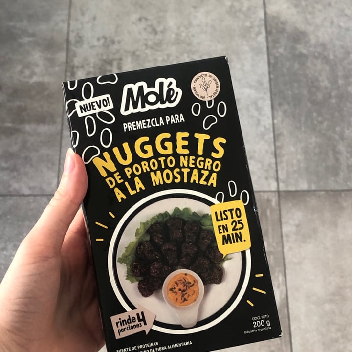 photo of Molé Nuggets de poroto negro a la mostaza shared by @candearv on  12 Dec 2021 - review