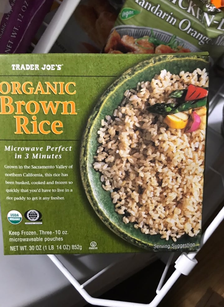review photo of Trader Joe's Organic Brown Rice shared by @mgurunathan on 26 Dec 2019 - review
