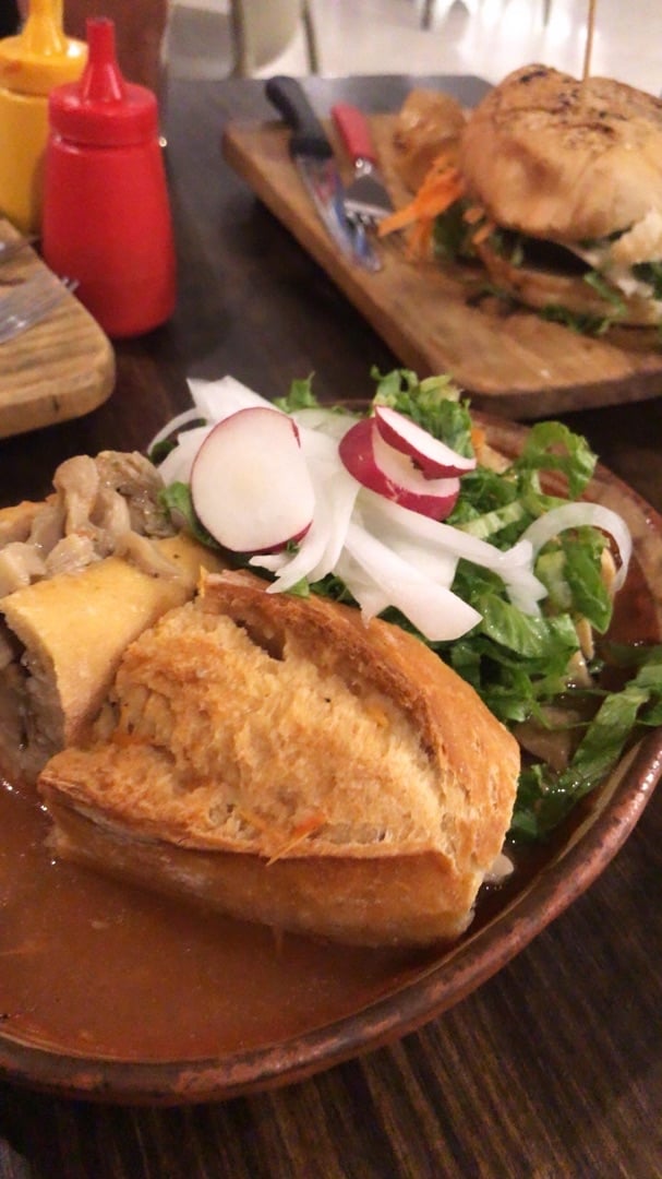 review photo of El Vegano Torta ahogada y tacos dorados shared by @anniebtz on 14 Dec 2019 - review