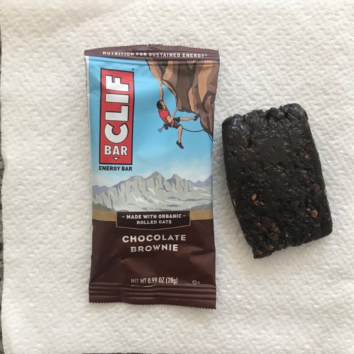 photo of Clif Bar Chocolate Brownie shared by @appleappleamanda on  04 Oct 2020 - review