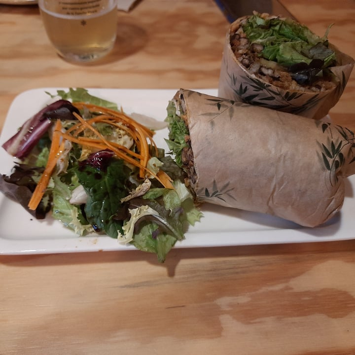 photo of Entre Pedras Café Bar Vegano Durum Burrito shared by @yaqueen on  13 Jul 2021 - review