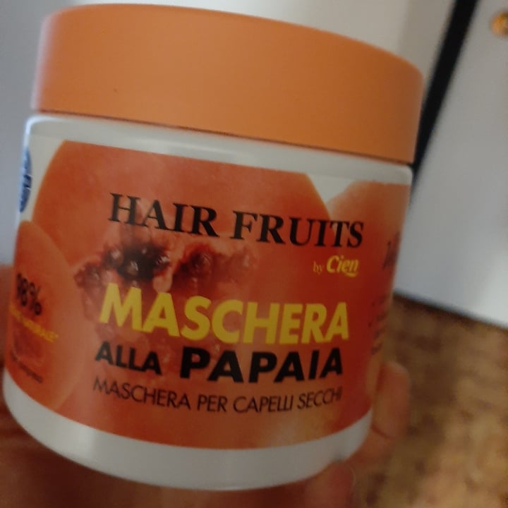 photo of Cien Hair fruits maschera alla papaia shared by @testopesto on  13 Apr 2022 - review