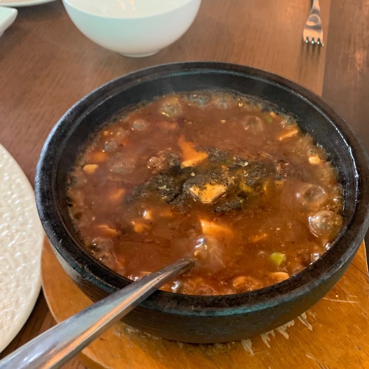 photo of EMPRESS Sichuan Impossible™ Meat & Mapo Tofu in Hotpot shared by @happyveg on  11 May 2021 - review