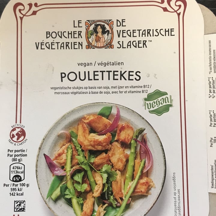 photo of Le Boucher Végétarien Poulettekes shared by @manobispo on  10 May 2022 - review