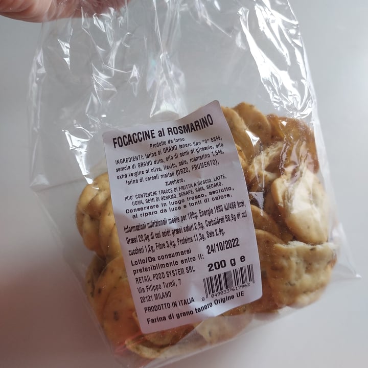 review photo of Carrefour Focaccine al rosmarino shared by @sarettah5 on 18 Sep 2022 - review