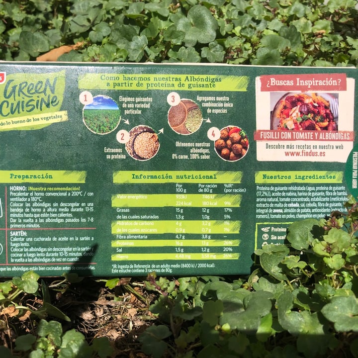 photo of Findus Albondigas De Proteina De Guisantes shared by @mxriw on  27 May 2021 - review