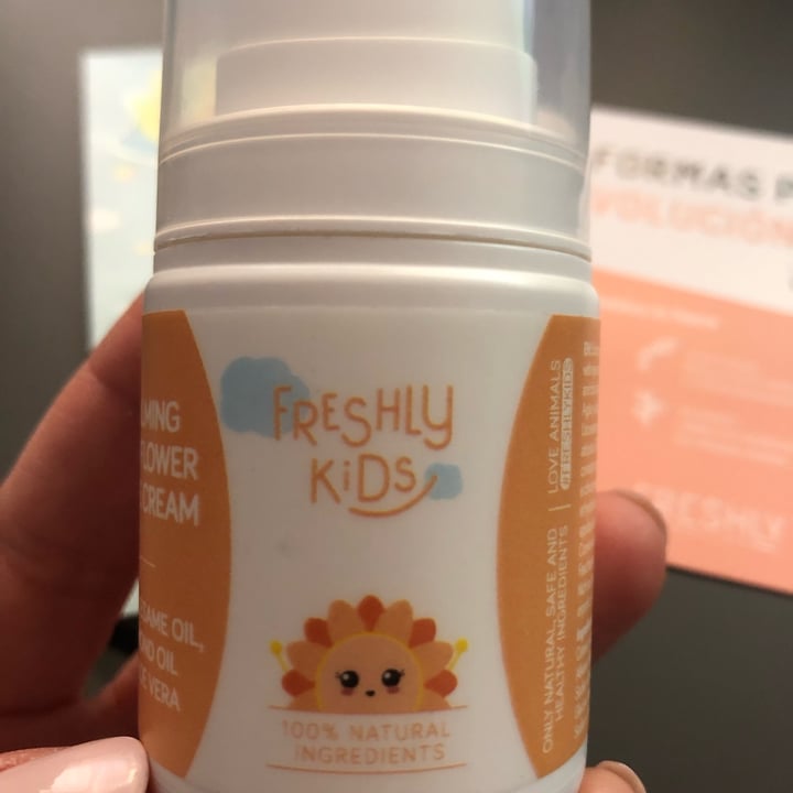 photo of Freshly Cosmetics Freshly kids, calming sunflower face cream shared by @denissefo on  21 Feb 2022 - review