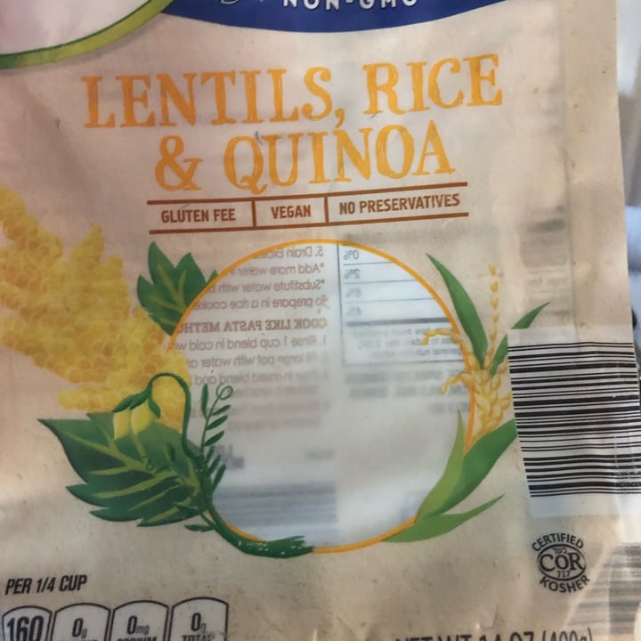 photo of Simply Nature Lentils, rice & quinoa shared by @cumberlandplateaupam on  30 Jul 2022 - review