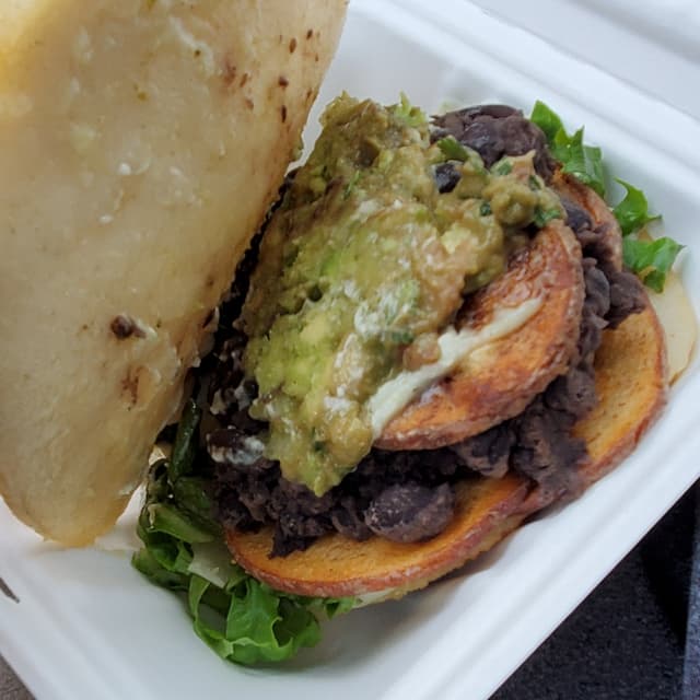 Photo of the dish “Frijoles Y Papas”