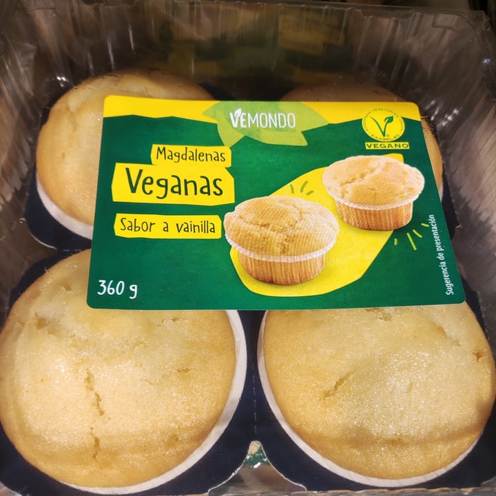 review photo of Vemondo Magdalenas De Vainilla shared by @veganaynormal on 22 Dec 2021 - review