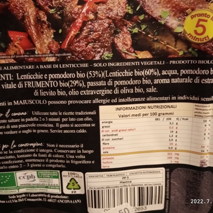 photo of TUTT' ALTRO Alimento Amico Ciccia marchigiana shared by @delias on  28 Jul 2022 - review