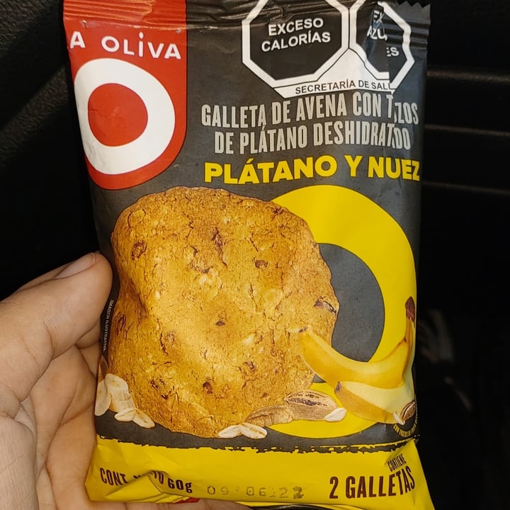 photo of La Oliva galletas Galleta de Avena con Trozos de Plátano Deshidratado (Plátano y nuez) shared by @prengreesh on  13 Nov 2021 - review