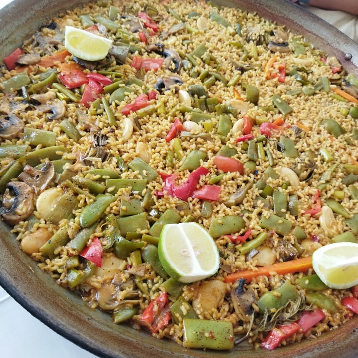 review photo of Restaurante Aitona Paella de verduras shared by @andrealm on 31 Jul 2021 - review