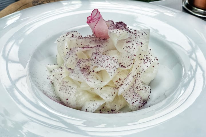 photo of Café Cajú - Bakery & Restaurant - 100% Plant Based - Vegan Fetuccini De Nabo Con Salsa De Eneldo shared by @matiasvegan on  13 Feb 2020 - review