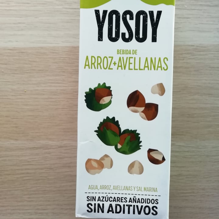 photo of Yosoy Bebida de arroz y avellanas shared by @mari111 on  24 Feb 2022 - review