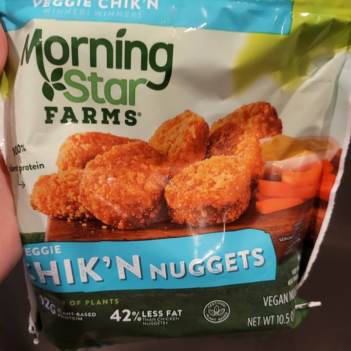 photo of MorningStar Farms Veggie Chik’ N Nuggets shared by @rconnor3 on  23 Nov 2020 - review
