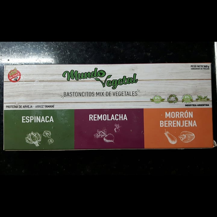 photo of Mundo Vegetal Bastoncitos Mix de Vegetales shared by @aquilesjugador on  15 Nov 2022 - review