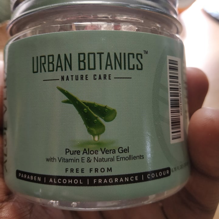 review photo of Urban botanics pure aloe vera gel shared by @aparnaradhasathian on 15 Dec 2020 - review