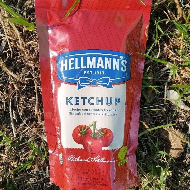 photo of Hellmann’s Ketchup shared by @veganaconestilo on  15 May 2021 - review