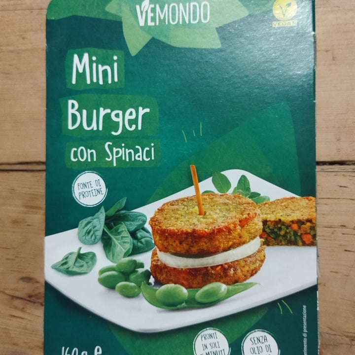 review photo of Vemondo Mini burger con spinaci shared by @charlie8 on 09 Apr 2022 - review