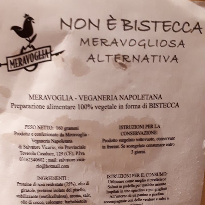 review photo of Meravoglia Veganeria Napoletana Bistecca shared by @chihuahua on 28 Oct 2022 - review