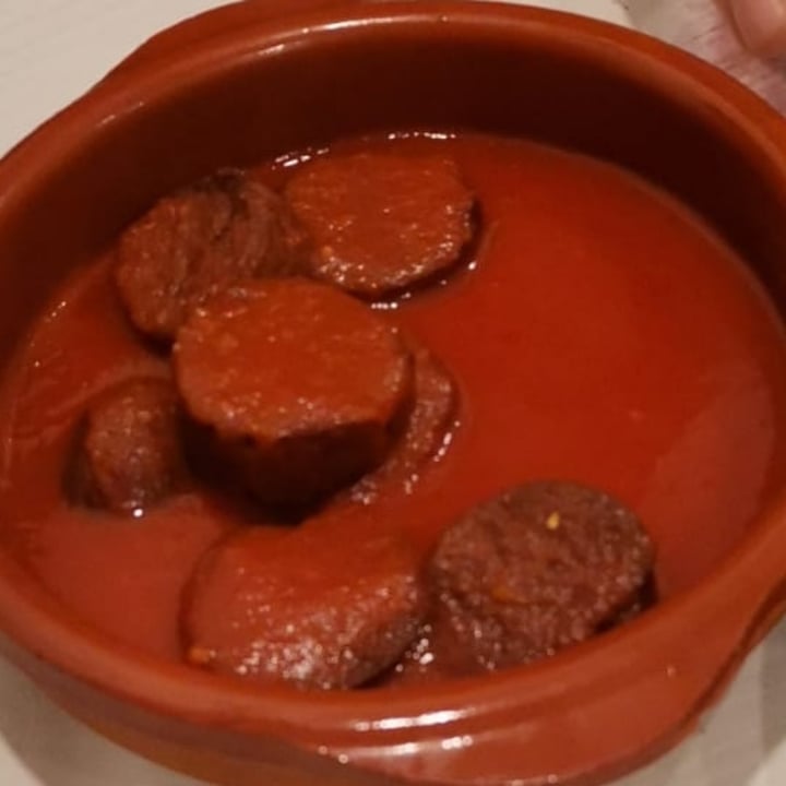 photo of La Oveja Negra taberna vegana. Chorizo A La Sidra shared by @lmf on  18 Dec 2020 - review