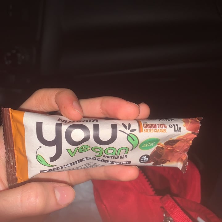 review photo of Nutrata Protein Bar Cacau Salted Caramel shared by @dominion-mari on 16 Aug 2021 - review