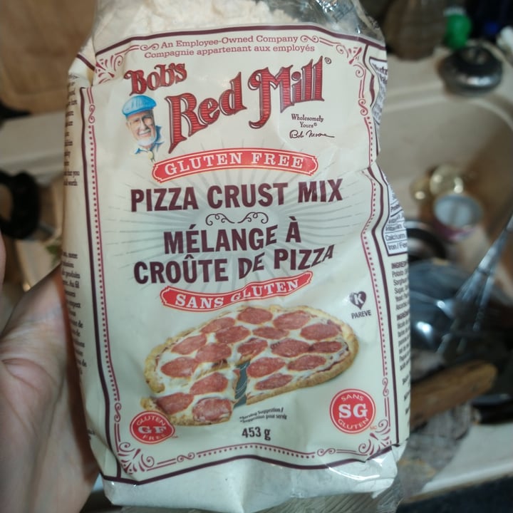 photo of Bob's Red Mill Gluten Free Pizza Crust Mix shared by @shaggyvegan on  08 Dec 2021 - review