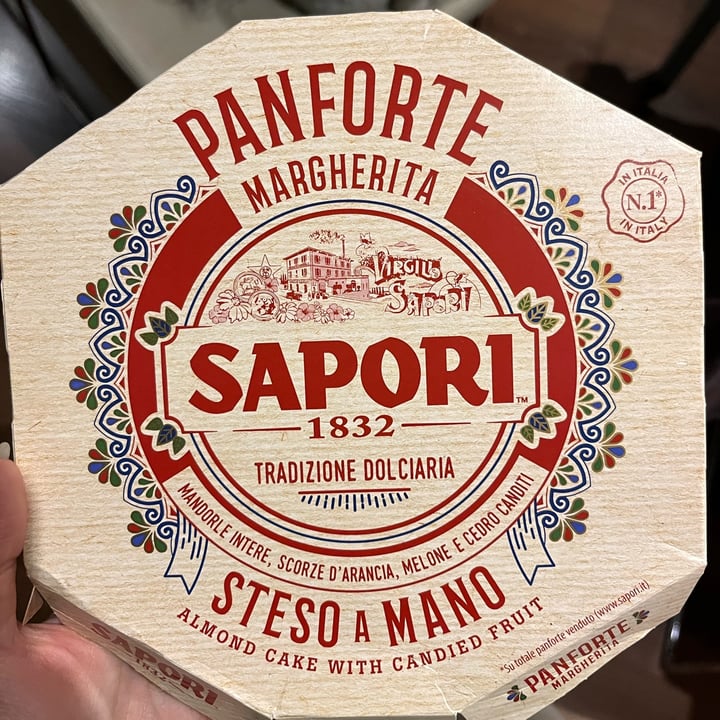 photo of Sapori 1832 Panforte Margherita shared by @federicapraderio on  04 Jan 2023 - review
