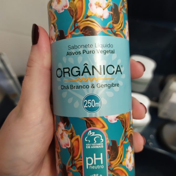 review photo of Orgânica Sabonete Chá Branco e Gengibre shared by @brunacampana on 07 May 2022 - review