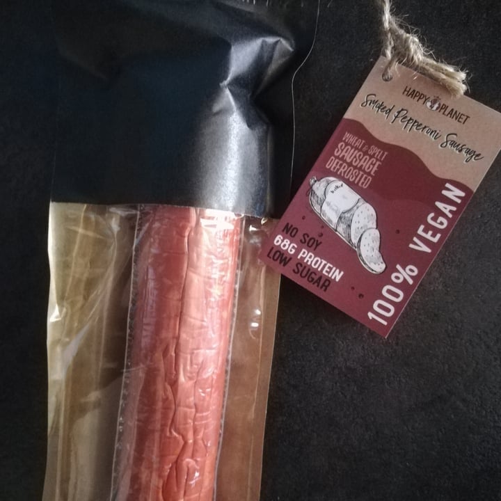 review photo of Happy Planet Smoked Pepperoni Sausage shared by @letimaewhite on 10 Apr 2022 - review