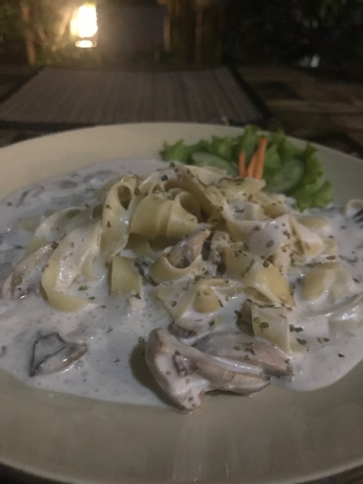 review photo of Tasty Vegan Spaghetti mushroom shared by @itsallinpictures on 11 Jan 2020 - review
