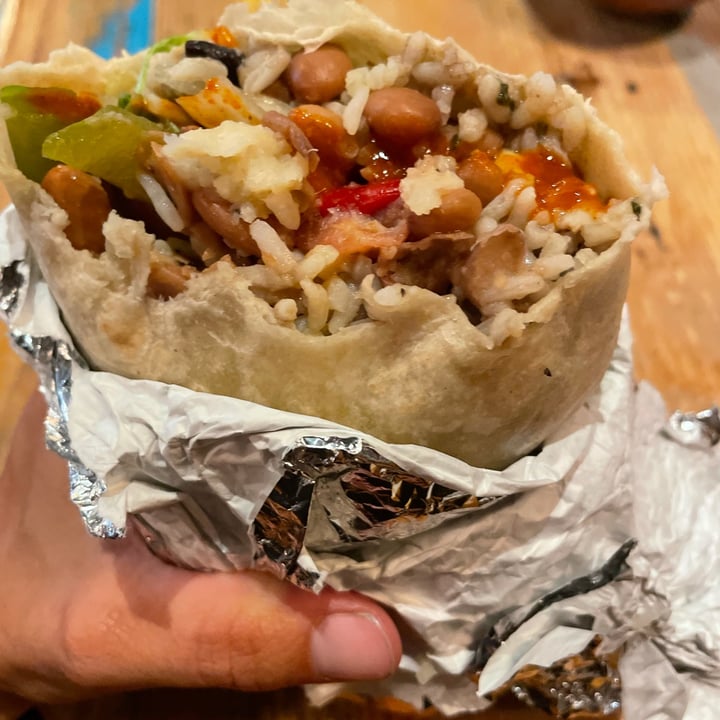 photo of Oahu Mexican Grill (OMG) Roasted Veggie Burrito shared by @amandafox14 on  02 Apr 2022 - review