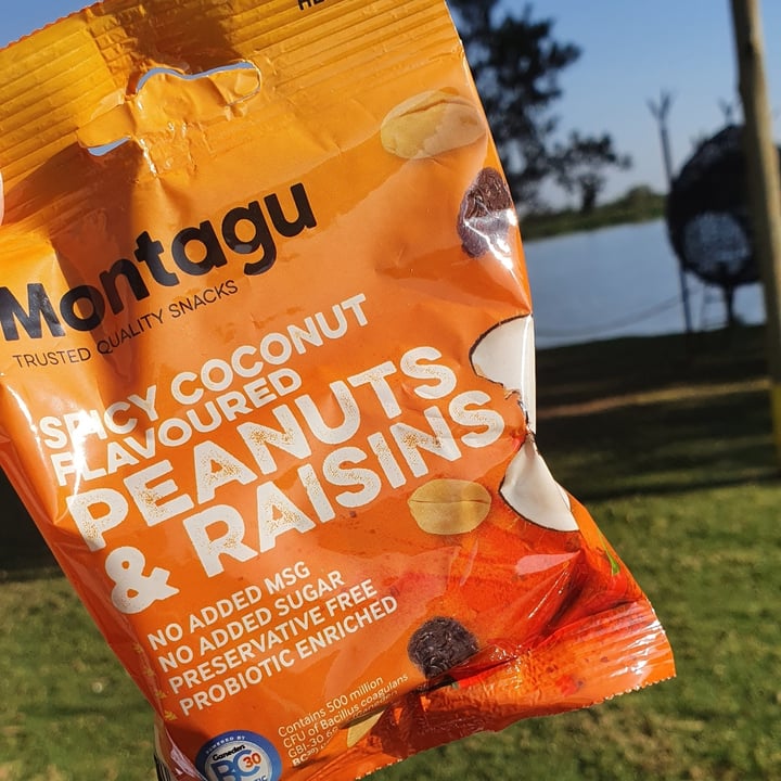 photo of Montagu Spicy Coconut Peanuts & Raisins shared by @ptde on  31 May 2021 - review