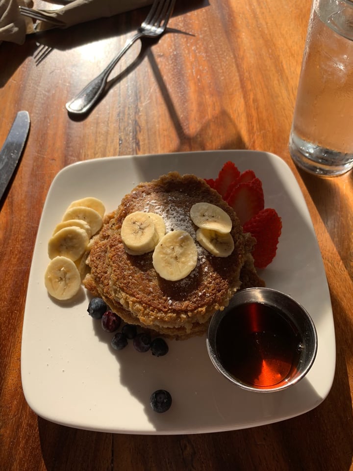 photo of The Beet Box Cafe Banana Oat Pancakes shared by @clairecancook on  05 Jan 2019 - review