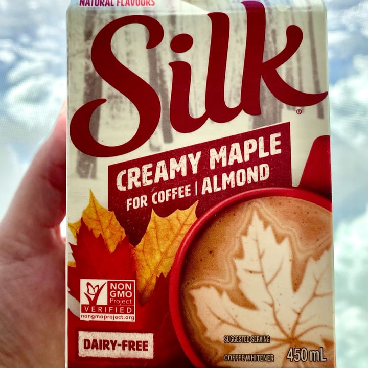 photo of Silk Creamy Maple Almond for coffee shared by @hajojo on  31 Jan 2022 - review