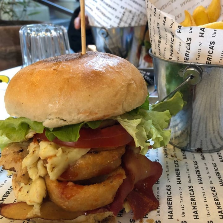 photo of Hamerica's Kickass  burger shared by @andreasic on  17 Dec 2021 - review