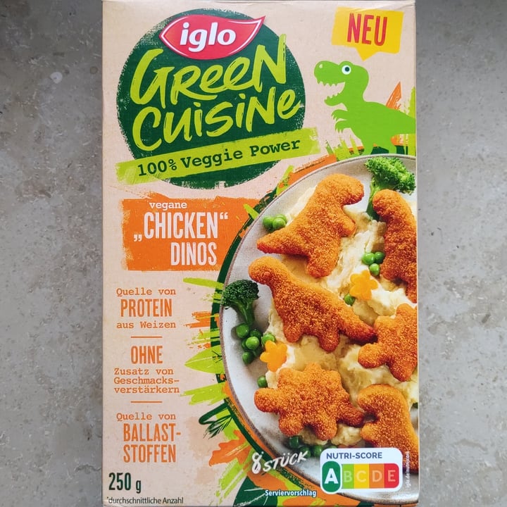 photo of iglo Green Cuisine Vegane "Chicken" Dinos shared by @bluesoul on  05 Jun 2022 - review