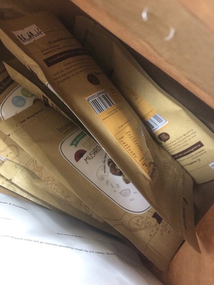 photo of Boxgreen Shiitake Mushroom Chips shared by @miriamy on  02 Apr 2020 - review