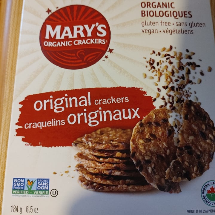 review photo of Mary’s organic crackers Original Crackers shared by @peacefulpeter on 26 Feb 2021 - review