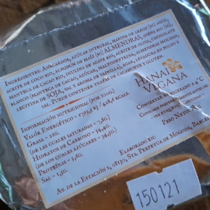 photo of Hanai Vegana Alfajor Chocolate Blanco shared by @dexter on  13 Jan 2021 - review