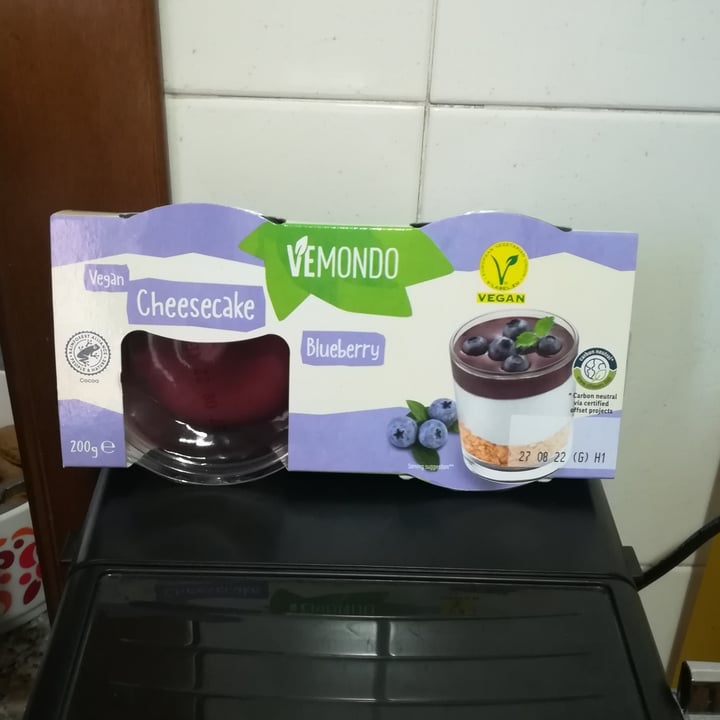 photo of Vemondo  Cheescake al Mirtillo shared by @aneres on  28 Aug 2022 - review